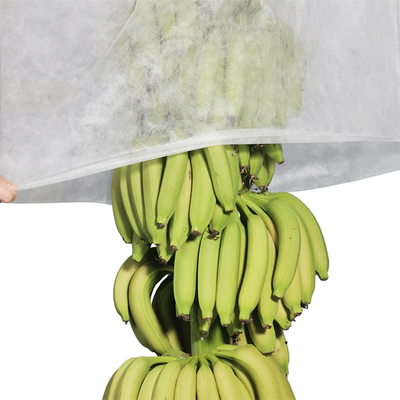 غطاء حزمة الموز غير المنسوج القابل للتنفس باللون الأبيض