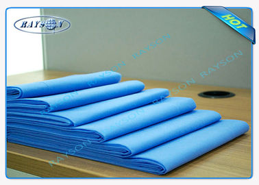 أزرق اللون لينة يمكن التخلص منها الطبية غطاء لحاف مع نفاذية الهواء