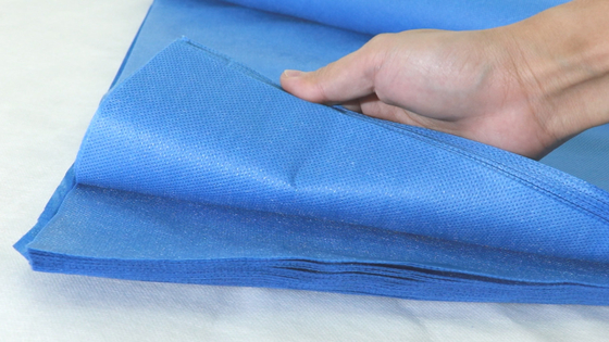 ملاءة سرير يمكن التخلص منها باللونين الأزرق والأخضر للأغراض الطبية 240 متر