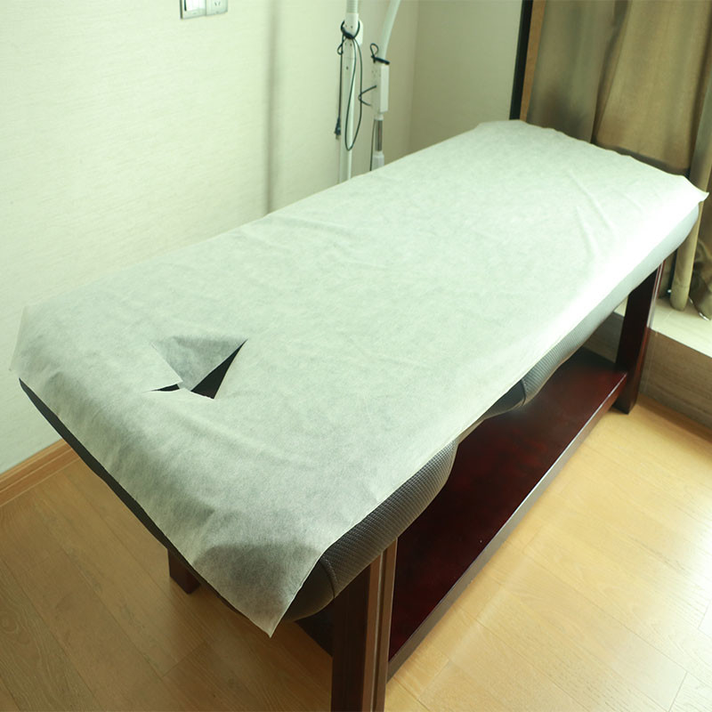 غطاء سرير غير منسوج سبا معبأ لطاولة اختبار التدليك