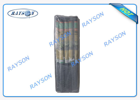 3٪ حماية من الأشعة فوق البنفسجية بضمان 10 سنوات غطاء زراعي غير منسوج سبونبوند باللون الأسود