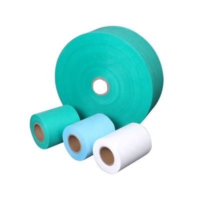 أبيض اللون 100 pp 25 gsm و 50gsm KN 95 قناع الوجه قماش غير منسوج