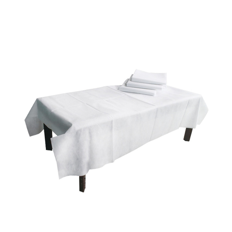 وسادات سرير يمكن التخلص منها مقاومة للرطوبة 126 `` غطاء سرير غير منسوج Sms Pp